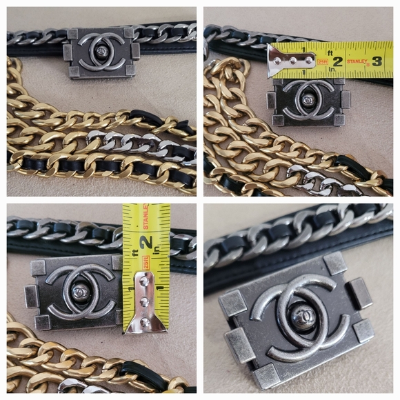 Chanel  style HARDWARE /BAG REPLACEMENT strap  and Closure - Picture 6 of 8